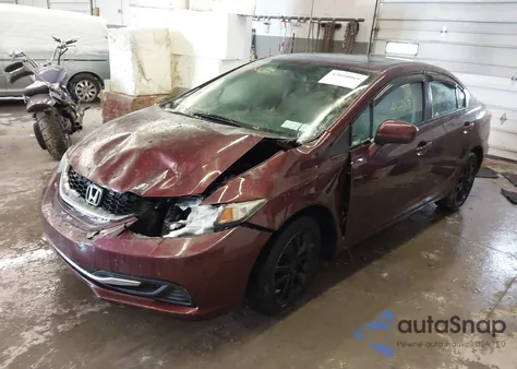 2014 Honda Civic Ex from USA, damaged, VIN 19XFB2F82EE209025